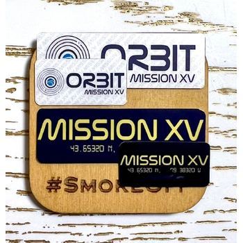 Sticker Set of 4 for Billet Box MISSION XV