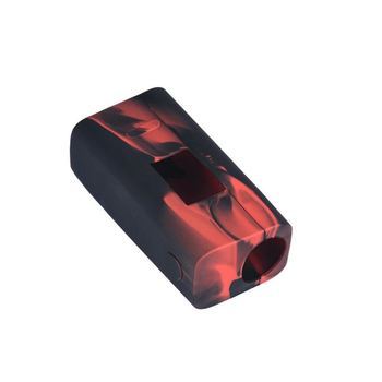 Чехол силиконовый для Joyetech Cuboid 150W камуфляж/красный
