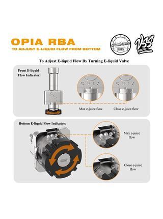 Атомайзер Ambition Mods Opia RBA SS