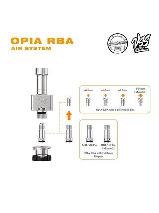 Атомайзер Ambition Mods Opia RBA SS