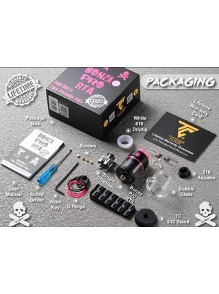 Атомайзер THC x Vaping Bogan Bonza PRO RTA Matte