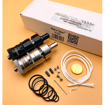 Атомайзер YFTK Flash e Vapor V4.5S+ RTA SS