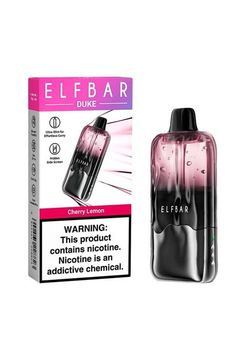 Набор ELFBAR Duke 20000 Disposable (USB Type C) Cherry Lemon