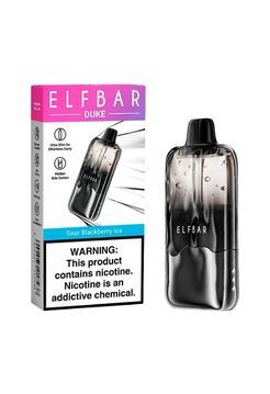 Набор ELFBAR Duke 20000 Disposable (USB Type C) Sour Blackberry Ice