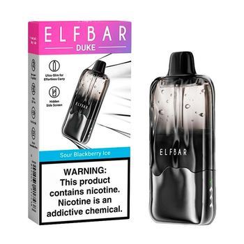 Набор ELFBAR Duke 20000 Disposable (USB Type C) Sour Blackberry Ice