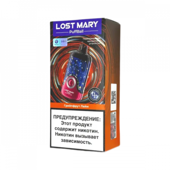 Набор LOST MARY PuffBall 30000 Грейпфрут Лайм