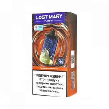 Набор LOST MARY PuffBall 30000 Тропическое Манго