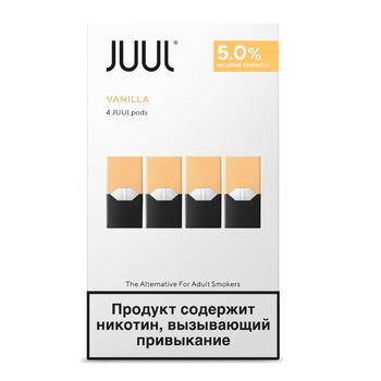 Сменный картридж для JUUL Vanilla 4шт 0.7мл 50мг