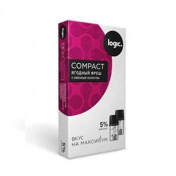 Сменный картридж для Logic Compact Ягодный Фреш 2шт 1.6мл 29мг