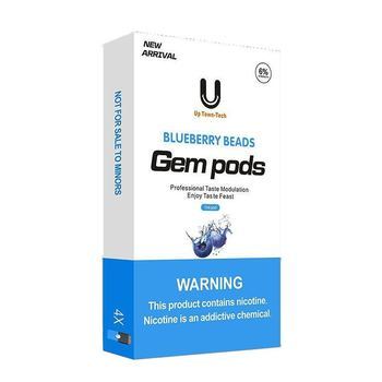 Сменный картридж gem pods для JUUL BLUBERRY BEADS 4шт 1мл 60мг