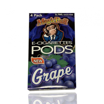 Сменный картридж Magic Puff pods для JUUL Grape 4шт 1мл 50мг