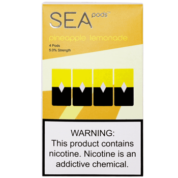 Сменный картридж Sea Pods для JUUL Pineapple Lemonade 4шт 1мл 50мг