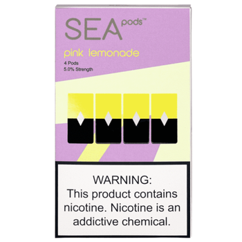 Сменный картридж Sea Pods для JUUL Pink Lemonade 4шт 1мл 50мг