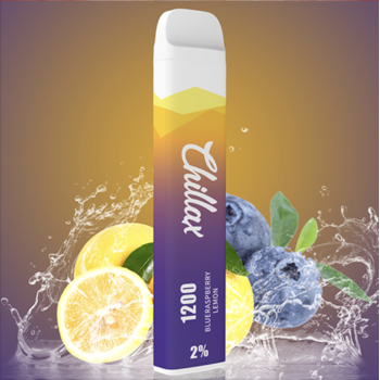 Набор Chillax 2% 1200 puffs Blue Raspberry Lemon