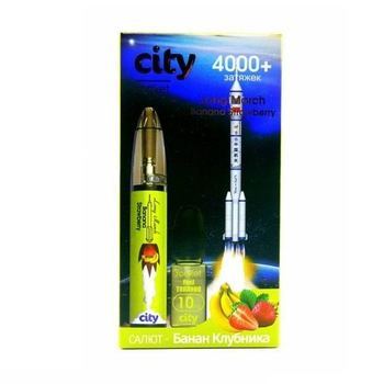 Набор City Rocket 1.8% 4000+ puffs (Rechargeable USB) Салют