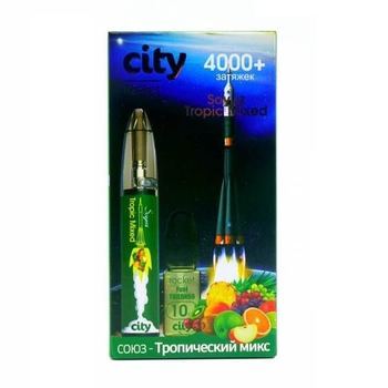 Набор City Rocket 1.8% 4000+ puffs (Rechargeable USB) Союз