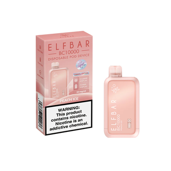 Набор Elf Bar BC 10000 puffs (USB Type C) Peach ice