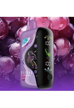 Набор ELFBAR GH 33000 Disposable (USB Type C) Grape ice