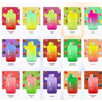 Набор iJOY LIO BOOM 2% 5000 puffs (Rechargeable USB) Strawberry Banana