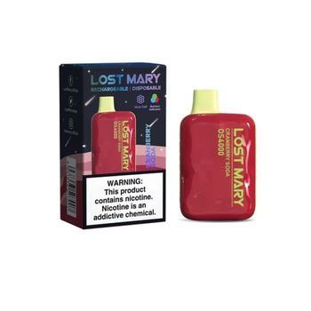 Набор Lost Mary OS4000 by Elf Bar 4000 puffs (USB Type C) Cranberry Soda