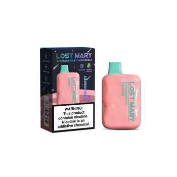 Набор Lost Mary OS4000 by Elf Bar 4000 puffs (USB Type C) Strawberry Ice