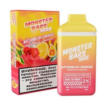 Набор Monster Bars Max 6000 puffs (USB Type C) Watermelon Lemonade