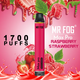 Набор Mr.fog max pro 5% 1700 puffs raspberry strawberry