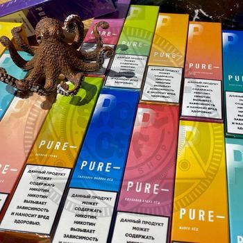 Набор Pure 4000 puffs (USB Type C) Манго Лёд