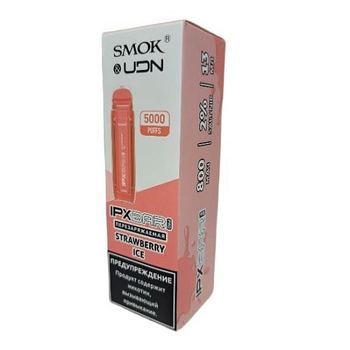 Набор SMOK IPX BAR PRO 5000 (USB) STRAWBERRY ICE