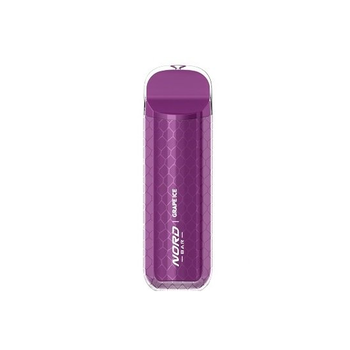 Набор SMOK NORD BAR 4000 puffs (Rechargeable USB) Grape Ice