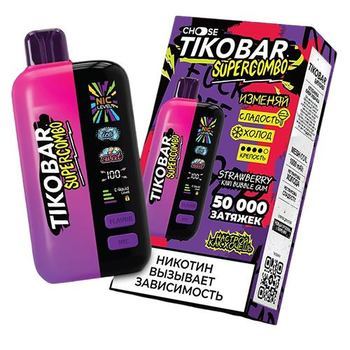 Набор Tikobar Supercombo 50000 Strawberry Kiwi Bubble Gum
