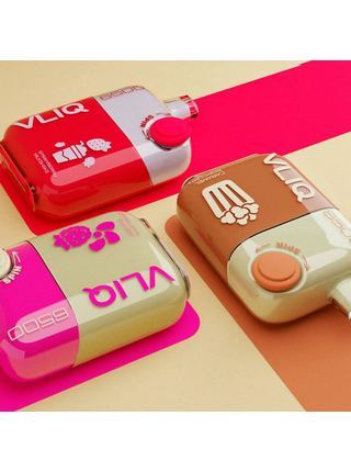 Набор VLIQ Q SPIN 6500 Disposable (USB Type C) Розовый мохито
