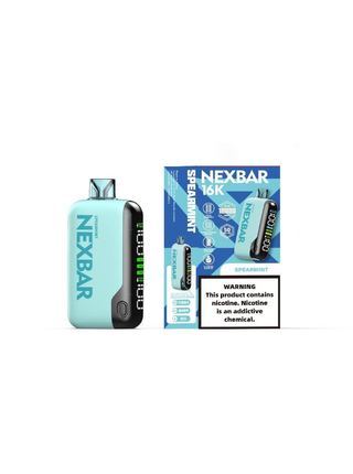 Набор Wotofo NexBar 16000 Disposable (USB Type C) Перечная мята