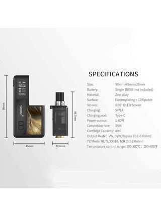 Набор Smoant Knight 80W Starter Kit Bronze blue