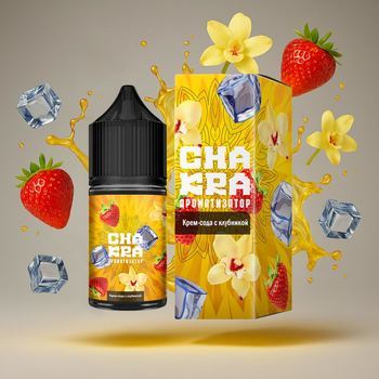 Ароматизатор Chakra Крем-сода с клубникой 13мл 