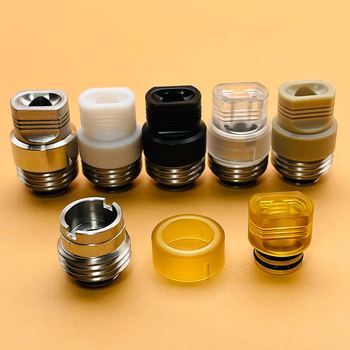 #66 Гибридный 510 POM Drip Tip для billet box и аналогов Black