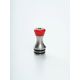 #85 MTL Drip tip 510 SS Red