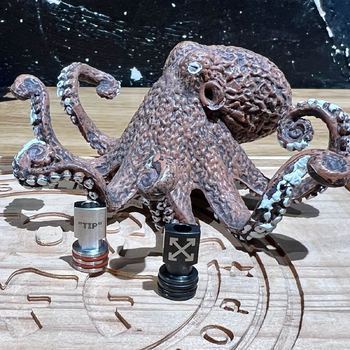Дрип тип YFTK Monarchy Square-Off Tip Black