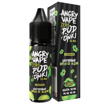 Жидкость ANGRY VAPE X PODONKI Цитрусовый Смузи со льдом 30мл