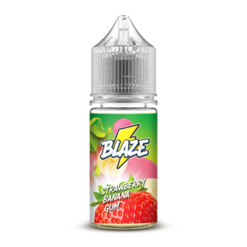 Жидкость BLAZE Strawberry Banana Gum SALT 30мл
