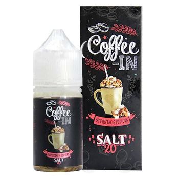 Жидкость COFFEE-IN SALT Cappuchino & Popcorn 30мл