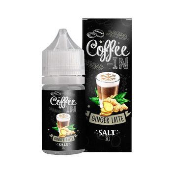 Жидкость COFFEE-IN SALT Ginger Latte 30мл