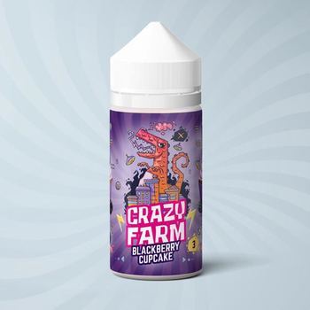 Жидкость Crazy Farm Blackberry Cupcake 100мл
