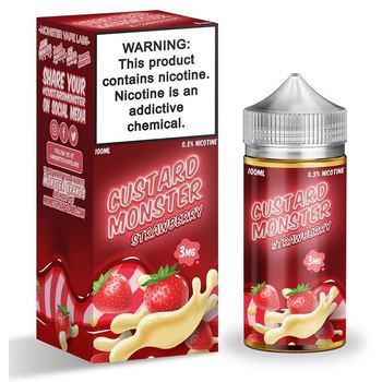 Жидкость Custard Monster Strawberry 100мл