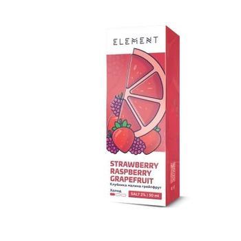 Жидкость Element Salt Strawberry Raspberry Grapefruit 30мл