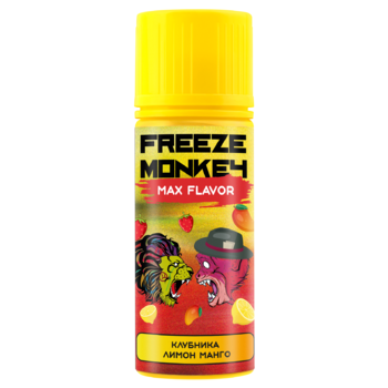 Жидкость Freeze Monkey MAX Flavor Клубника Лимон Манго 120мл