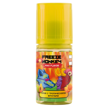 Жидкость Freeze Monkey MAX Flavor Личи с тропическими фруктами Strong 30мл