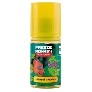Жидкость Freeze Monkey MAX Flavor Мятный Тик Так 30мл