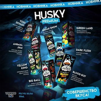 Жидкость Husky Premium Salt Tasty Splash 30мл