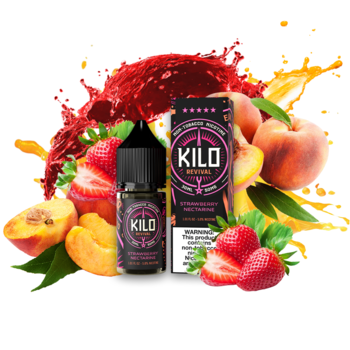 Жидкость KILO Revival Salt Strawberry Nectarine 10мл